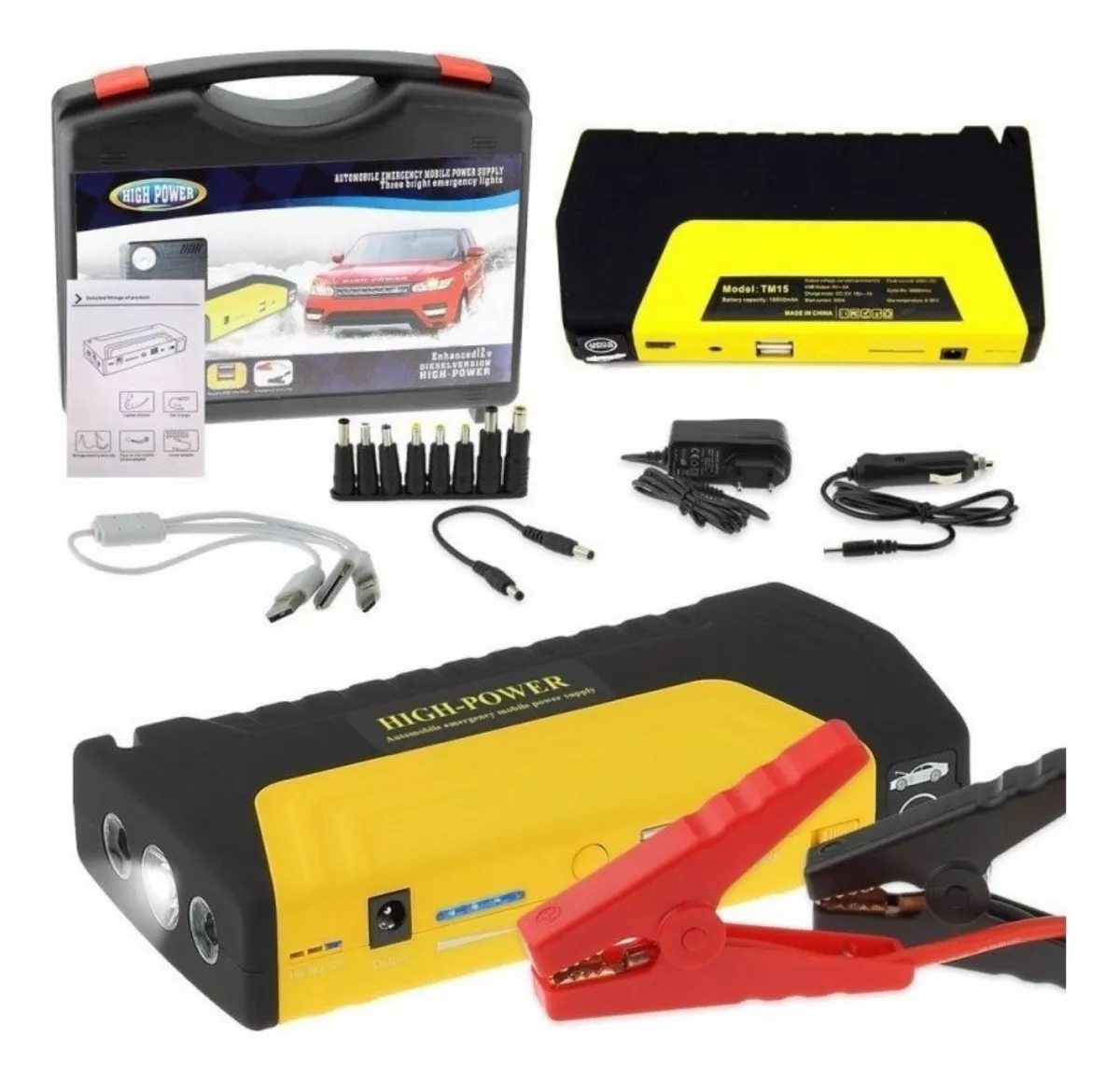 Partidor Batería De Emergencia Autos 60 Amp