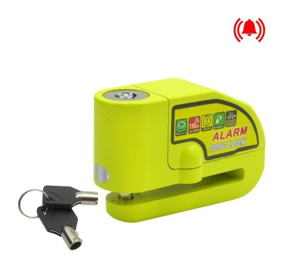 Candado Freno De Disco Con Alarma Para Moto - Imagen 3