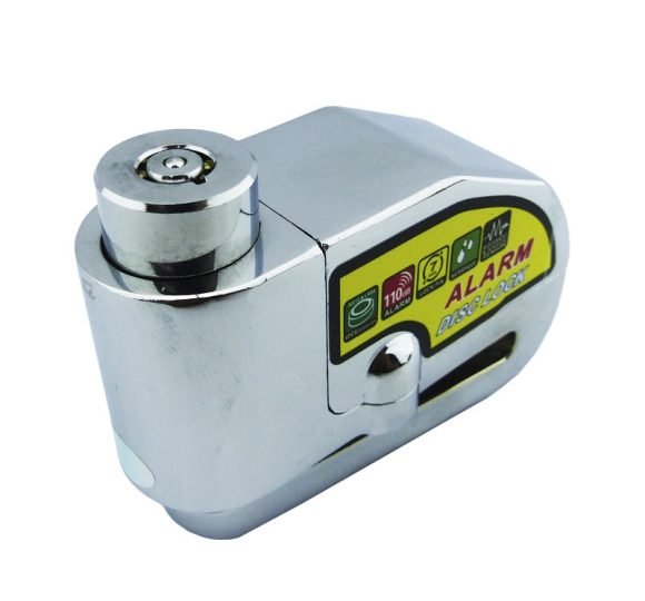 Candado Freno De Disco Con Alarma Para Moto - Imagen 2