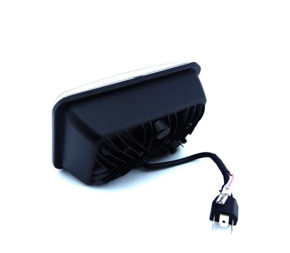 Foco LED Rectangular De 7” Delantero, 45 Watt, Luz Blanca A 12-24 Volt - Imagen 3