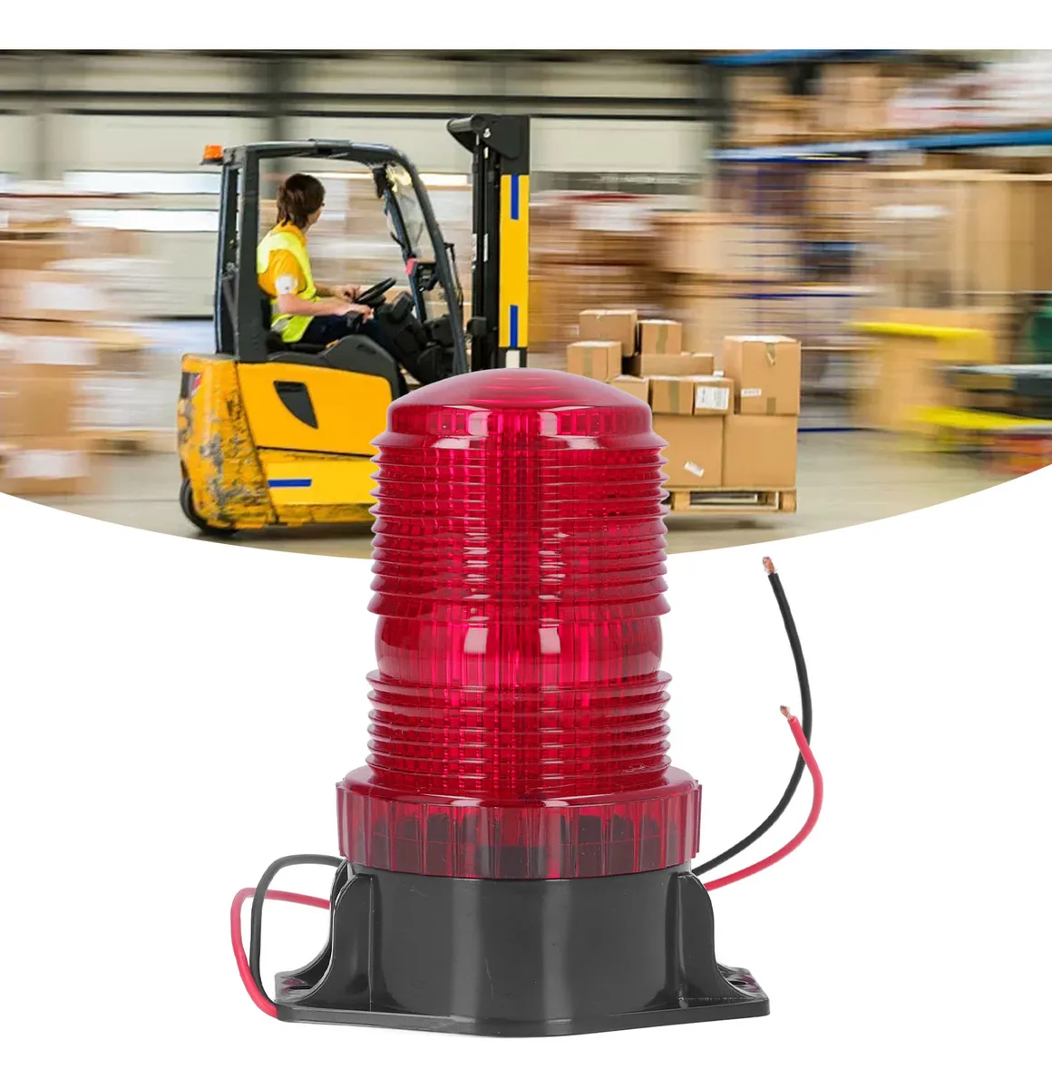 Baliza 30 led estrobo apernable, 12/24 Volt - Imagen 4